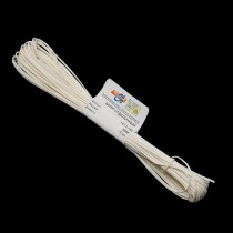 Тесьма отделочная сутаж (шнур отделочный) 1.8 мм х 20 м БЕЛЫЙ