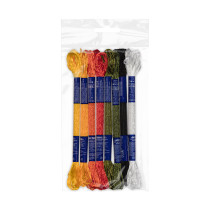 Нитки для вышивания Gamma набор мулине VM- 08 100% вискоза 8 x 8 м №03 Русские узоры