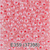 Бисер Чехия " GAMMA" круглый 5 10/ 0 2. 3 мм 5 г 1- й сорт E359 розовый ( 37398 ) 