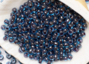 Бисер Япония круглый 11/0 10г 0294 ежевика, окрашенный изнутри