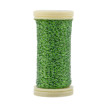 Нитки для вышивания Gamma Brill мулине М металлик 100% полиэстер 50 м M- 144 салатовый